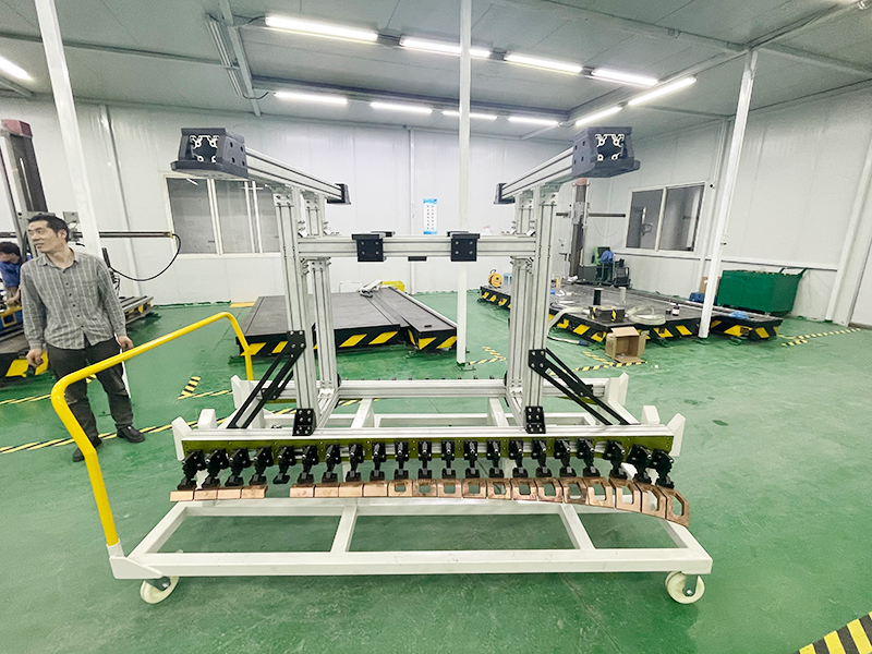 頂蓋激光焊夾具